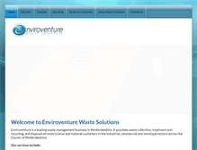 Tablet Screenshot of enviroventure.co.uk